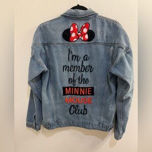 Minnie Mouse Club Denim Jacket for Women